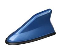 Look Car Roof Top Mount Shark Fin Aerial Antenna Toppers Auto Radio AM FM Signal Amplifier(Blue)