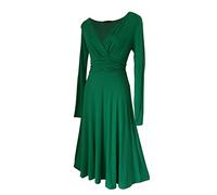 look for the stars Vintage Style Classic Evening Party Formal Dress (as8, Numeric, Numeric_16, Regular, Regular, Emerald Green, 16)