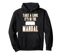 Look Inside It’s In The Manual Model Train Humor Pullover Hoodie