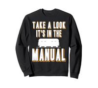 Look Inside It’s In The Manual Model Train Humor Sweatshirt