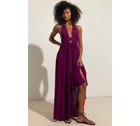 Look Into the Sun Maxi Dress by free-est at Free People in Grape Escape, Size: Small - female