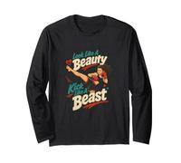 Look Like A Beauty Kick Like A Beast Fighter Long Sleeve T-Shirt