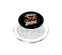 Look Like A Beauty Kick Like A Beast Fighter PopSockets PopGrip for MagSafe