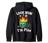 Look Mom I'm Fine Zip Hoodie