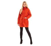 look now Ex store Arctic Storm Ladies Lightweight Waterproof Winter Jacket Windproof (UK, Numeric, 16, Regular, Regular, Sandy - Orange)