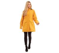 look now Ex store Arctic Storm Ladies Lightweight Waterproof Winter Jacket Windproof (UK, Numeric, 18, Regular, Regular, Sandy - Mustard)
