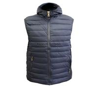look now Mens EX STORE Sleeveless GILETS Body Warmer Puffer Quilted Padded Bomber Jackets (UK, Alpha, XL, Regular, Regular, 6006 - Navy)