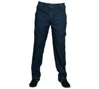 look now New Mens Elasticated Jeans Trousers Cargo Combat Multi Pocket Long Pants (as8, Alpha, l, Regular, Regular, Denim - Stone/Denim Wash)