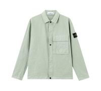 -Look Nylon Panama-TC Overshirt - male - Stone Island - Light Jackets - Green - M - Jackets M