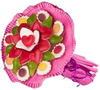LOOK-O-LOOK CANDY FLOWER BOUQUET GUMMY SWEETS 145g Gift -Great Gift for Valentines,Birthday,Christmas,Mother Days,Father Day & More