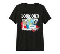 Look Out Canada Here We Come Matching Family Vacation Trip Premium T-Shirt