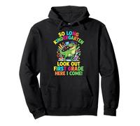 Look Out First Grade Here I Come Bye Kindergarten It Was Fun Pullover Hoodie