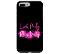 Look Pretty Play Dirty Mud Run Team Muddy Race Team Matching Case for iPhone 7 Plus/8 Plus