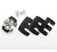 Look S-Track Cleats Black