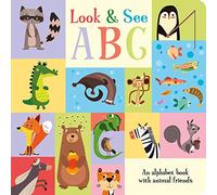 Look & See ABC (Animal Friends Concept Board Books)