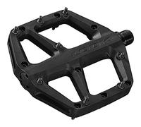 Look Trail ROC Fusion Flat Mountain Bike Pedals - Red