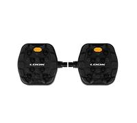 LOOK Cycle - Geo Trail Grip Bicycle Pedals - Flat Pedals - Reliability, Comfort and Durability - Slip-Proof Safety - Innovative Activ Grip Rubber -
