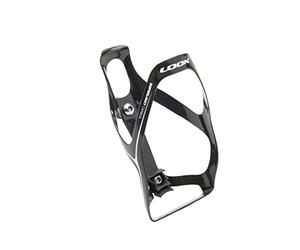 LOOK Unisex - Adult Super Light Bottle Holder, Black/White Shiny, One Size
