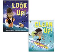 Look Up & Clean Up By Nathan Bryon 2 Books Collection Set