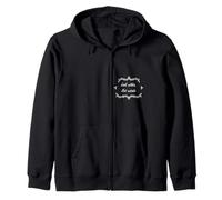 Look Within Not Outside Zip Hoodie