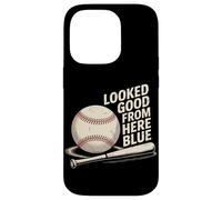 Looked Good From Here Blue - Baseball Case for iPhone 14 Pro