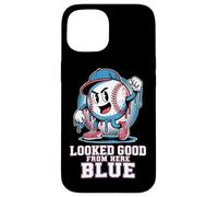 Looked Good From Here Blue - Baseball Case for iPhone 15