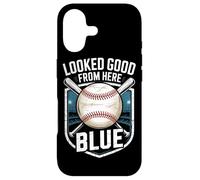 Looked Good From Here Blue - Baseball Case for iPhone 17