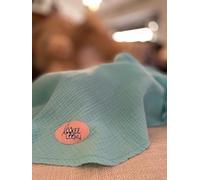 LOOKEE LOOKY Nursing Covers -100% Muslin Organic Cotton - Breathable - Beautiful - Complete Privacy - Made by a Mother - USA Company - "Mone" (Black)