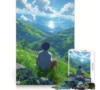 Looking at The Horizon Puzzles for Teenagers 1000 Piece Reason Skill Tension Relief Enjoyable Challenge Home Display (50x75cm)