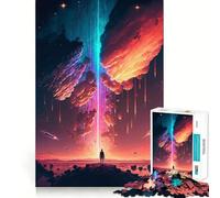 Looking at The Stars 1000 Pieces Jigsaws Adults Puzzles Gifts Mind Workout Stress Less Home Activity Home Accent (38x26cm)