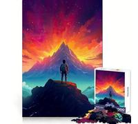 Looking at The Summit 1000 Piece Jigsaw Puzzle for Teenagers Logic Fun High Def Print Home Enjoyable Ideal Decor (38x52cm)