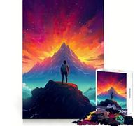 Looking at The Summit Puzzles for Adults 1000 Puzzles Brain Teaser Sharp Detail Family Pastime Art Piece (38x26cm)