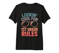 Looking Cool for 1st Grade Back to School Premium T-Shirt