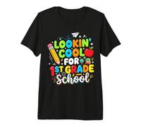 Looking Cool for 1st Grade Back to School Premium T-Shirt