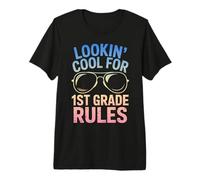 Looking Cool for 1st Grade Back to School Premium T-Shirt