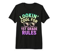 Looking Cool for 1st Grade Back to School Premium T-Shirt
