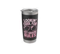 Looking Cool for 1st Grade Back to School Stainless Steel Insulated Tumbler