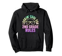 Looking Cool For 2nd Grade Back to School Pullover Hoodie