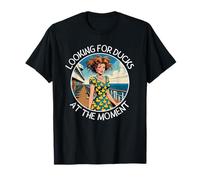 Looking for Ducks at The Moment Pearls Dress Cruise Duck Fun T-Shirt