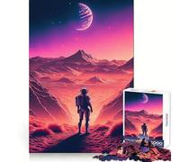 Looking for Life in Space Jigsaw for Teenagers1000 Pieces Focus Skill Smooth Cut Fun Hobby (38x26cm)