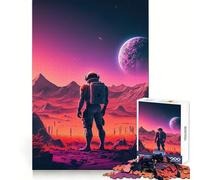 Looking for Life in Space Jigsaw Puzzles 1000 Piece for Adults Calm Daily Snug Joint Joyful Challenge (50x75cm)