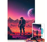 Looking for Life in Space Jigsaw Puzzles 1000 Piece for Adults Calm Daily Snug Joint Joyful Challenge (50x75cm)