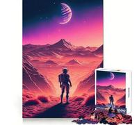 Looking for Life in Space Jigsaw Puzzles 1000 Pieces for Teenagers Brain Think Serene Game Real Challenge Santa Gift (38x52cm)