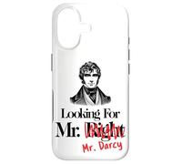 Looking for Mr. Darcy Black Print Funny Case for iPhone 17