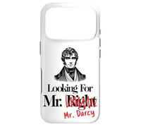 Looking for Mr. Darcy Black Print Funny Case for iPhone 17 Pro