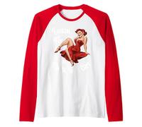Looking for my Hawk tuah girl spit on that thang retro Raglan Baseball Tee