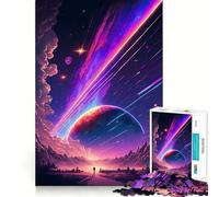 Looking for New Worlds Puzzles for Adults 1000 Puzzles Cognitive Boost Thick Material Family Bond Christmas Surprise (38x26cm)