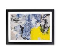 Looking for Something in Abstract Framed Print | A2 Black Framed Wall Art | Ready to Hang | Abstract Fantasy Picture | Living Room Bedroom Lounge Office