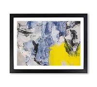 Looking For Something In Abstract Modern Art Framed Print | A4 Black Framed Wall Art | Ready to Hang | Abstract Fantasy Picture | Living Room Bedroom Lounge Office