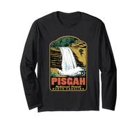 Looking Glass Falls Pisgah National Forest North Carolina Long Sleeve T-Shirt